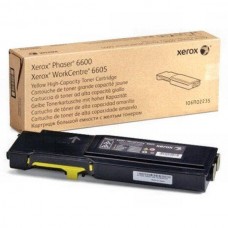 Картридж Xerox Phaser 6600 / WC 6605 желтый оригинальный