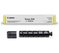 Картридж Canon Toner 034 Y желтый оригинальный