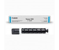 Картридж Canon Toner 034 C голубой оригинальный