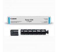 Картридж Canon Toner 034 C голубой оригинальный