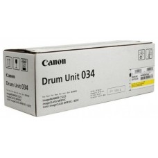 Фотобарабан Canon Drum Unit 034 Y желтый оригинальный